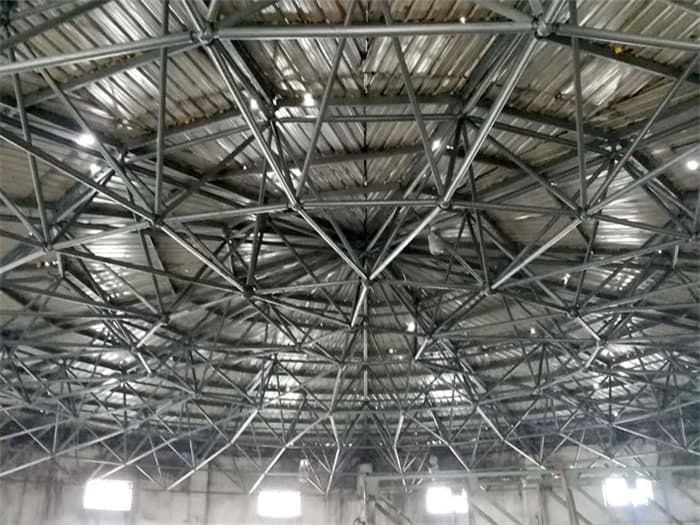 建阳洗煤厂蓄水池网架